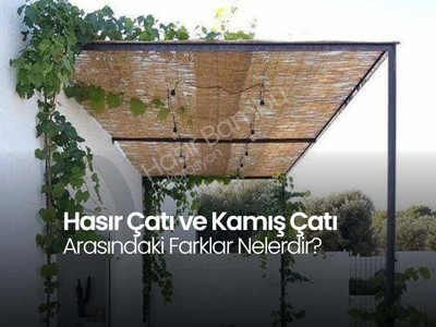 Hasır Çatı ve Kamış Çatı Arasındaki Farklar Nelerdir?